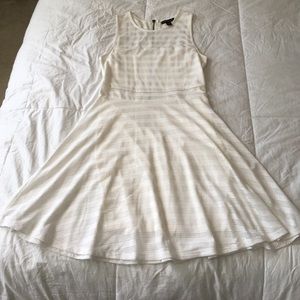 Material girl white dress size M cocktail dress